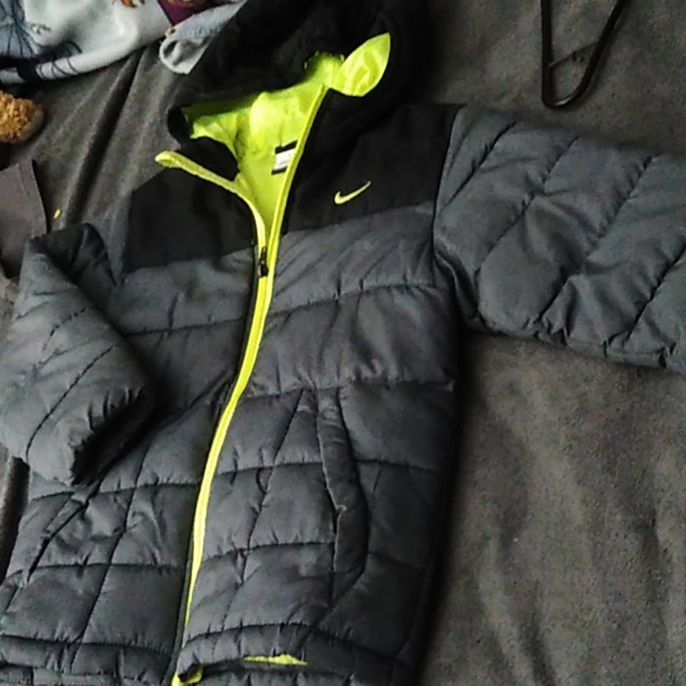 Kids hooded puffer coat NIKE
